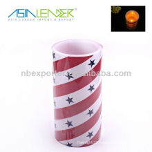 Led Candle Light with Star Decal